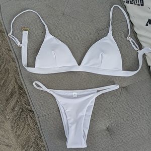 White bikini (brand new)